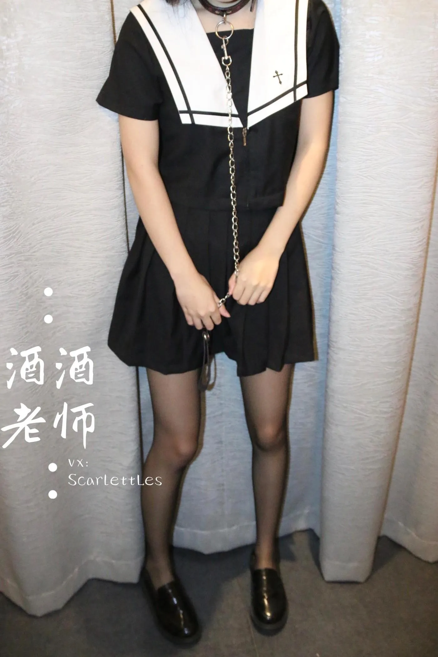 NO.022 酒酒老师 22《男友视角的黒丝jk制服》 [53P]插图2